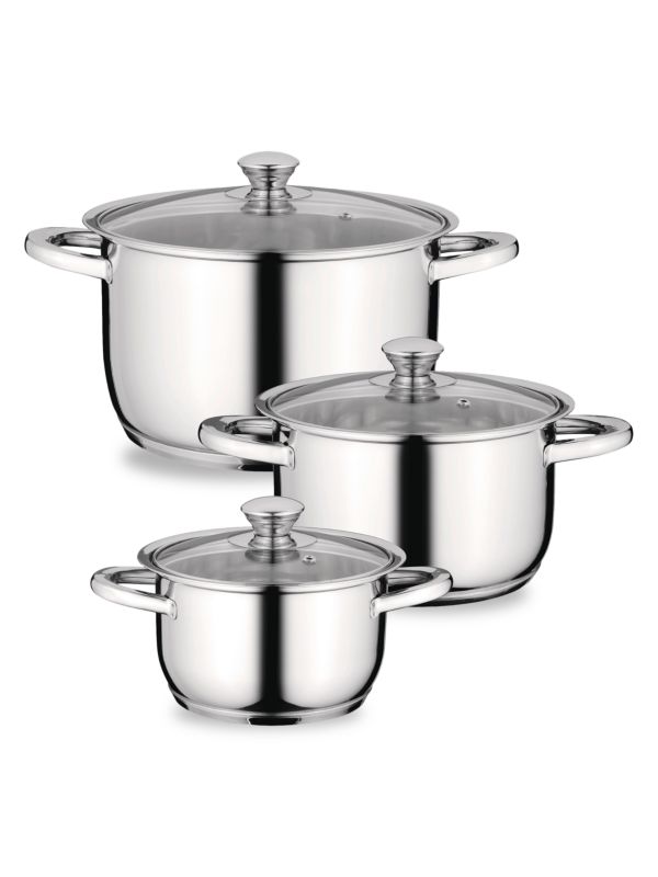 Berghoff 6-Piece Stainless Steel Cookware Set